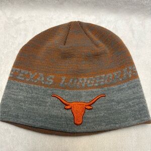 Texas Longhorns Beanie Hat with Orange Longhorn Logo